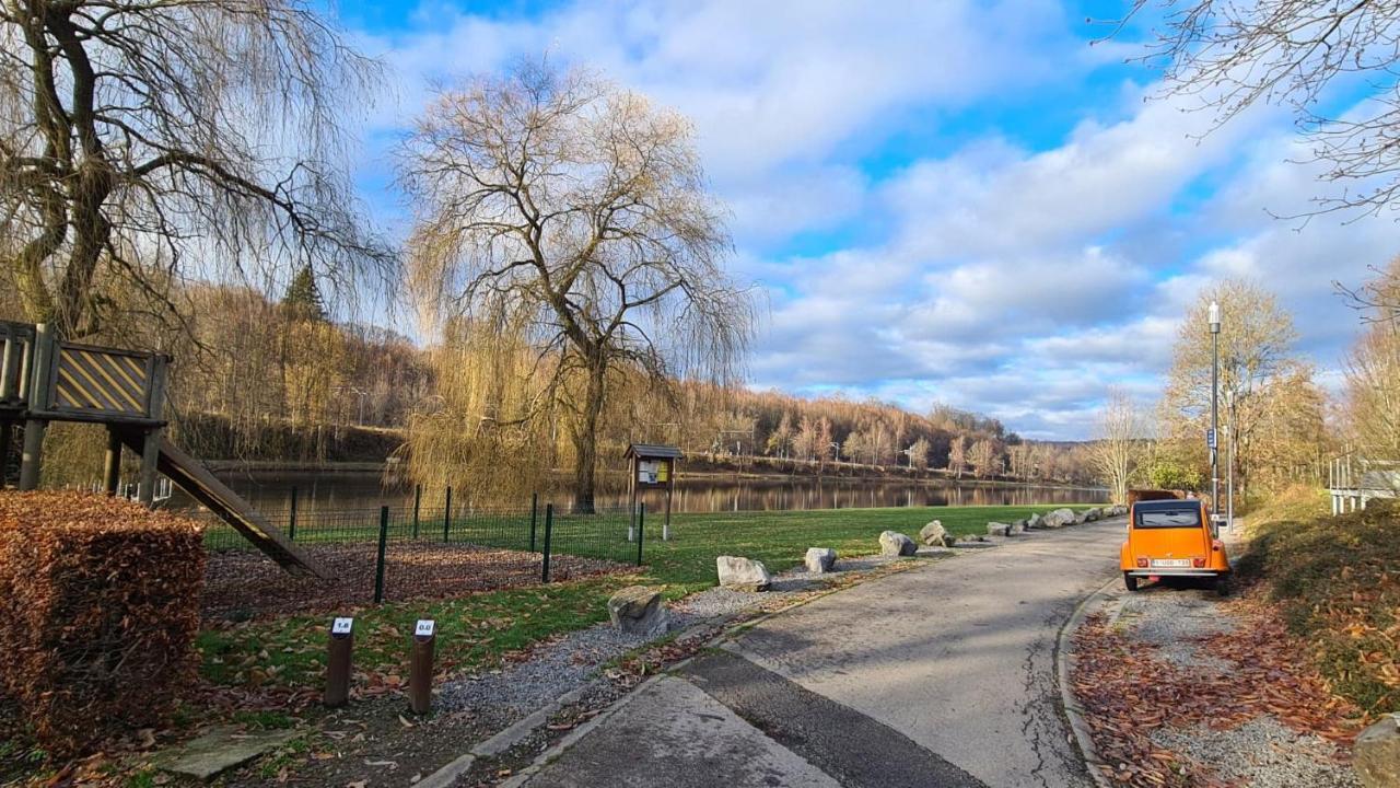 Le Salmoyard, Studio Au Bord Du Lac A Vielsalm Eksteriør bilde